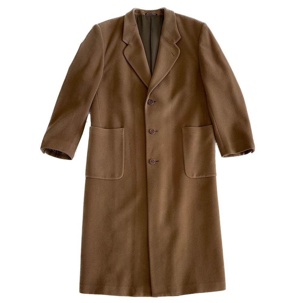 VALENTINO Vintage 1980's Wool Maxi Coat Size IT40 - Picture 16 of 16